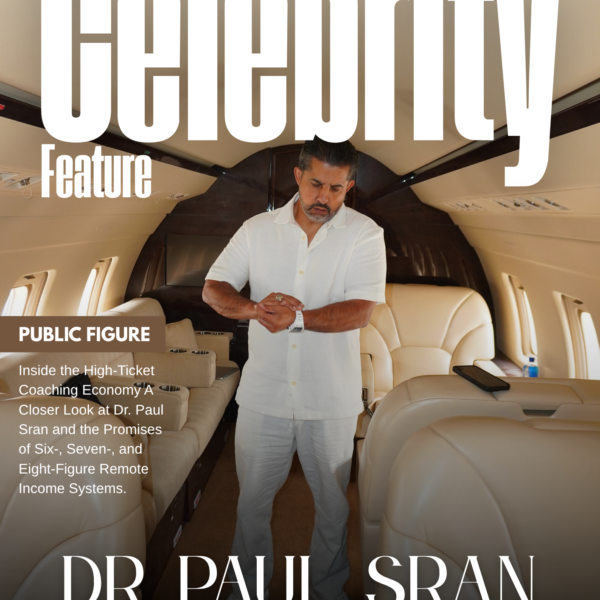 Inside the High-Ticket Coaching Economy: A Closer Look at Dr. Paul Sran and the Promises of Six-, Seven-, and Eight-Figure Remote Income Systems